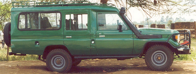 Toyota Land cruiser car for hire in Kenya